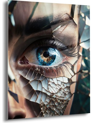 Shiny Art Cam Göz Cam Tablo - MOD078