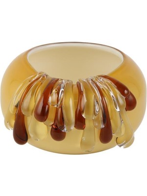 Vitale Sarı Kahve Akıtma Kase/dekor 24X26X15CM