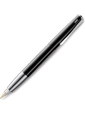 Indispensablely Lamy 68PS-M Studio Dolma Kalem Parlak Gövde M Uç P Siyah