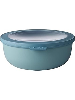 Indispensablely Mepal Multi Bowl Cirqula Round Yuvarlak Yemek Kabı 1250 ml - Nordic Green - Iskandinav Yeşili
