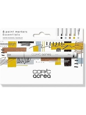Indispensablely Copic Acrea 6lı Set - Essentials