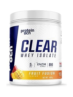 Indispensablely Proteinocean Clear Whey Fruit Fusion 400G 16 Servis