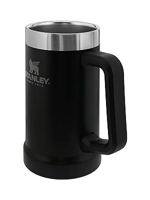 Indispensablely Vacuum Stein Vakumlu Termos Bardak, Mat Siyah, 0.7 Litre