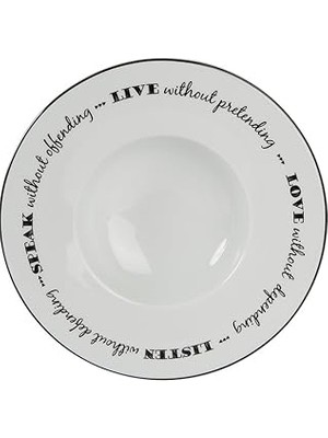 Indispensablely Porland Happy Gıda Saklama Kapları - Ekmek Kutuları, Porselen