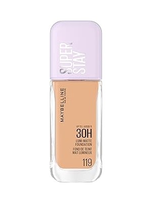 Indispensablely New York Super Stay Lumi Matte Fondöten - 119