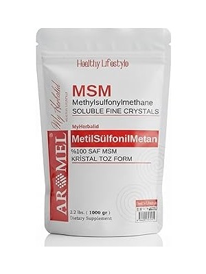 Indispensablely Aromel Msm Metil Sülfonil Metan 1 kg
