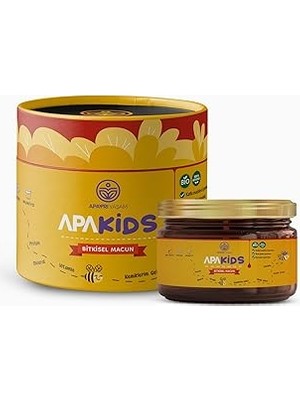 Indispensablely Apaki̇ds Çocuklara Özel Mumiyo, Arı Sütü, Polen Içeren Yoğunlaştırılmış Bio MACUN%100 Bitkisel Apaki