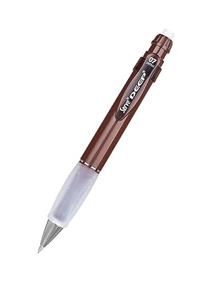 Indispensablely Serve Deep Mekanik Kursun Kalem 07MM Toprak Kahverengi̇