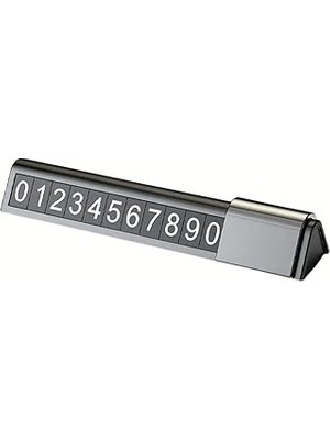 Indispensablely Polham Manyetik Fosforlu Geçici Park Numaratörü, Açılır Kapanır, Dayanıklı Tüm Araçlara Uyum