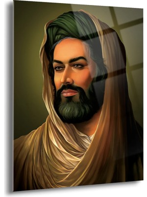 Shiny Art Hz. Ali Islami Cam Tablo - ISL078