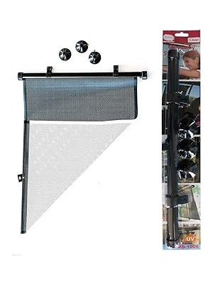 Indispensablely Miny Baby Araç Içi Stor Güneşlik, Siyah