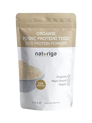 Indispensablely Naturiga Organik Kahverengi Pirinç Proteini Tozu 250 gr