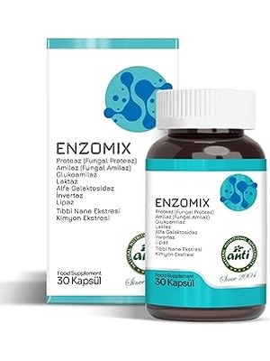 Indispensablely Anti Enzomix Kapsül Gıda Takviyesi