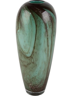 Vitale Cam Yeşil Hayal Vazo 21X21X49CM