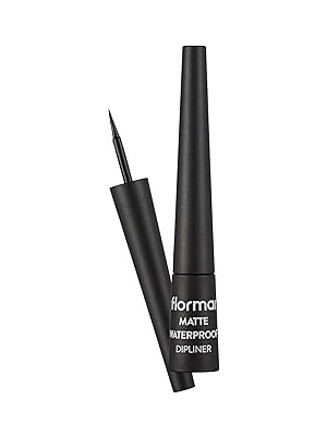 Indispensablely Matte Waterproof Yüksek Pigmentli &amp; Mat Bitişli 001 Siyah Dipliner