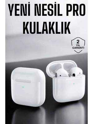 Astraltech Yeni Nesil Pro Bluetooth Kulaklık Uzun Pil Ömrü Beyaz