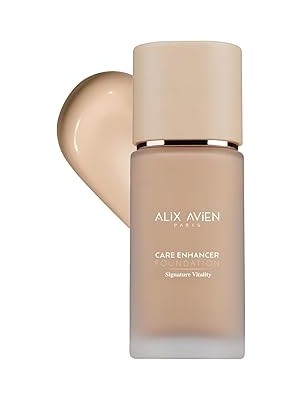 Indispensablely Alix Avien Kırışıklık Karşıtı Nemlendirici SPF30 Parlak Bitişli Fondöten Care Enhancer 804 Pale Ivo