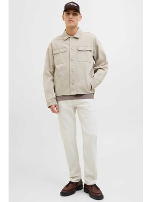 Jack & Joneserkek Mıke Jean Pantolon 12273537 Ekru