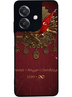 BG AKSESUAR Oppo A3 5g Uyumlu Osmanli Tugrasi Tasarımlı Glossy Premium Kılıf