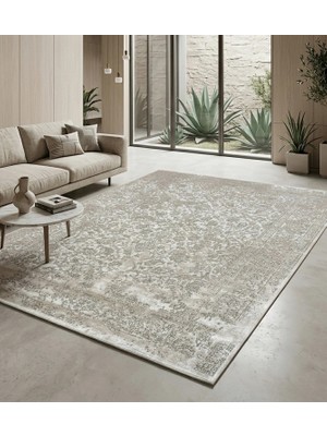 Woolen Home Modern Klasik Desen 100 Tarak Viskon Halı Glorya Serisi