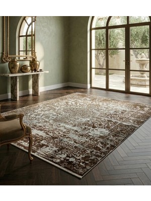 Woolen Home Modern Klasik Desen 100 Tarak Viskon Halı Glorya Serisi