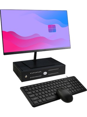 Esonic Esonıc Mk2 I3 4n 16GB Ddr3 480SSD 24" Monitörlü Mini Pc Oem Paket