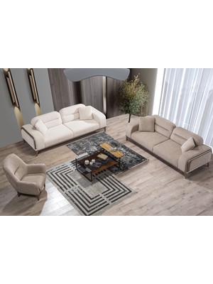 Eymense Defna Koltuk Takımı 3+3+1