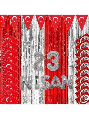 Düvenci Ticaret 23 Nisan Çocuk Bayramı Okul Kreş Sınıf Süsleri Etkinlik Malzemeleri