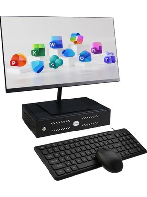 Esonic Esonıc Mk2 I3 4n 8gb Ddr3 240SSD 24" Monitörlü Mini Pc Oem Paket