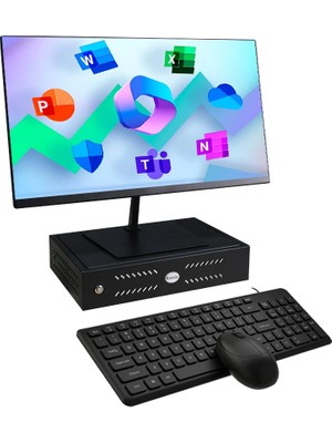 Esonic Esonıc Mk2 I3 4n 8gb Ddr3 120SSD 24" Monitörlü Mini Pc Oem Paket