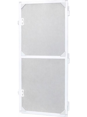 Mef Menteşeli Kapı Sineklik Özel Ölçü Üretim Dayanıklı Alüminyum Çerçeve 0-90 cm x 0-220 cm
