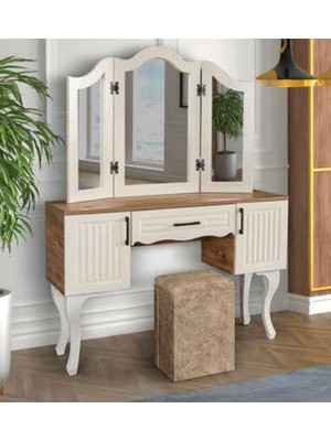 Yuvaset Home Kelebek Makyaj Masası Çam