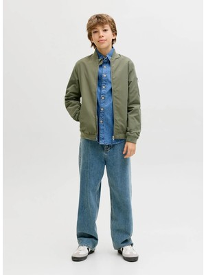 Jack & Jones Bomber Ceket, 8 Yaş, Yeşil