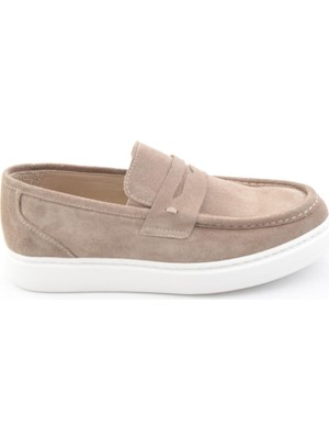 Bambi Kum Hakiki Deri Erkek Loafer Ayakkabı E01593075302