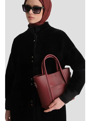 Armine Pia Çanta Bordo