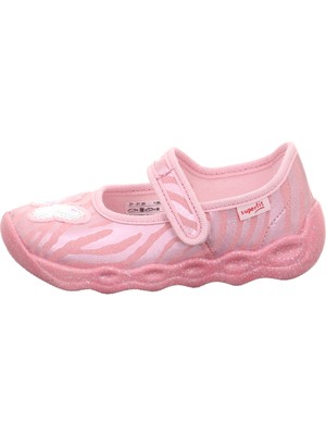 Superfit Bubble Kız Çocuk Ev Kreş Ayakkabısı Kelebek - Pembe 006271-5570