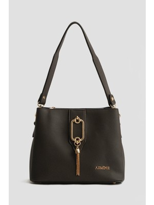 Armine Pia Çanta Kahverengi