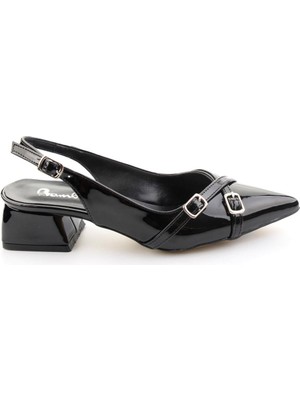 Bambi Siyah  Kadın Klasik Topuklu Ayakkabı K01953004698