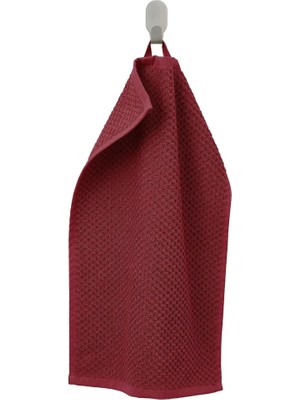 Ikea Gulvıal El Havlusu Koyu Kırmızı 30X50 cm