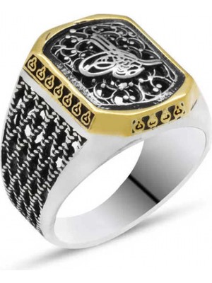 Supertrend Gümüş Tuğralı Erkek Yüzük