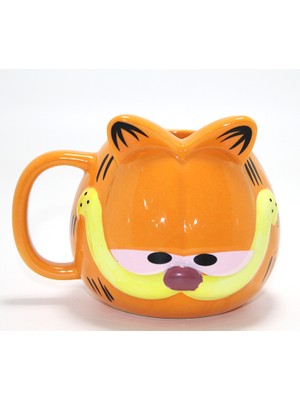 Marsilyan 3D Garfield Tasarımı Porselen Kupa Bardak