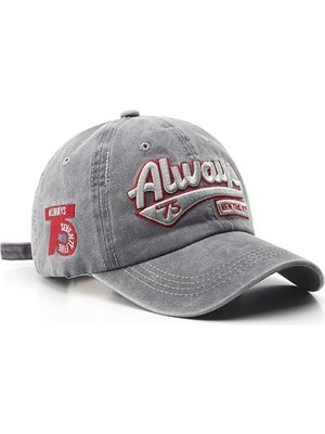 Valkyrie Vintage Baseball Şapka Unisex Ayarlanabilir Pamuk Spor Günlük Şapka Cap Gri