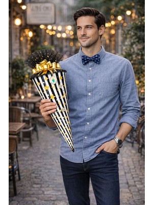 Erkeklere Özel Modern Sürpriz Hediye Konisi