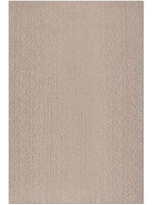 Halımax Maris MR109 Shaggy Halı Yumuşak Tüylü Kaymaz Taban Modern Yolluk Salon Halısı Silver Bej