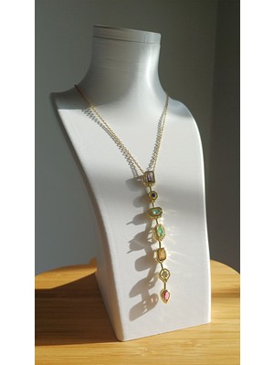 Saba Aksesuarr Gold Element Kolye