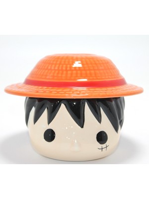Store Mania 3D Kapaklı One Piece Luffy Kupa Bardak STRMIA-RSTTT34