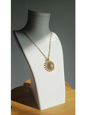Saba Aksesuarr Gold Kolye