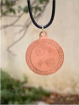 Güney Takı Store Para Tılsımı Saf Bakır Kolye