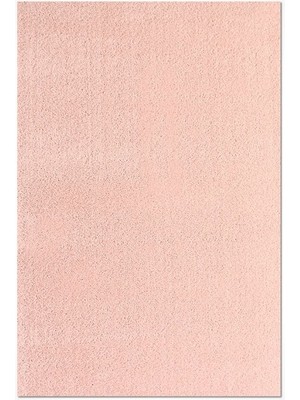 Halımax Maris MR010 Shaggy Halı Yumuşak Tüylü Kaymaz Taban Modern Yolluk Salon Halısı Pembe