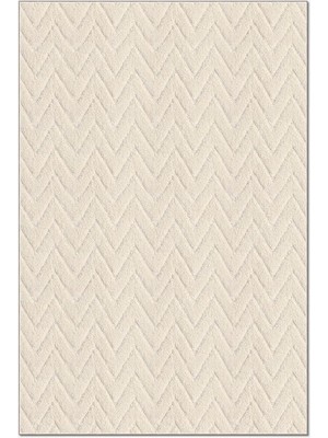 Halımax Mood MP6497 Shaggy Halı Yumuşak Tüylü Kaymaz Taban Modern Yolluk Salon Halısı Krem